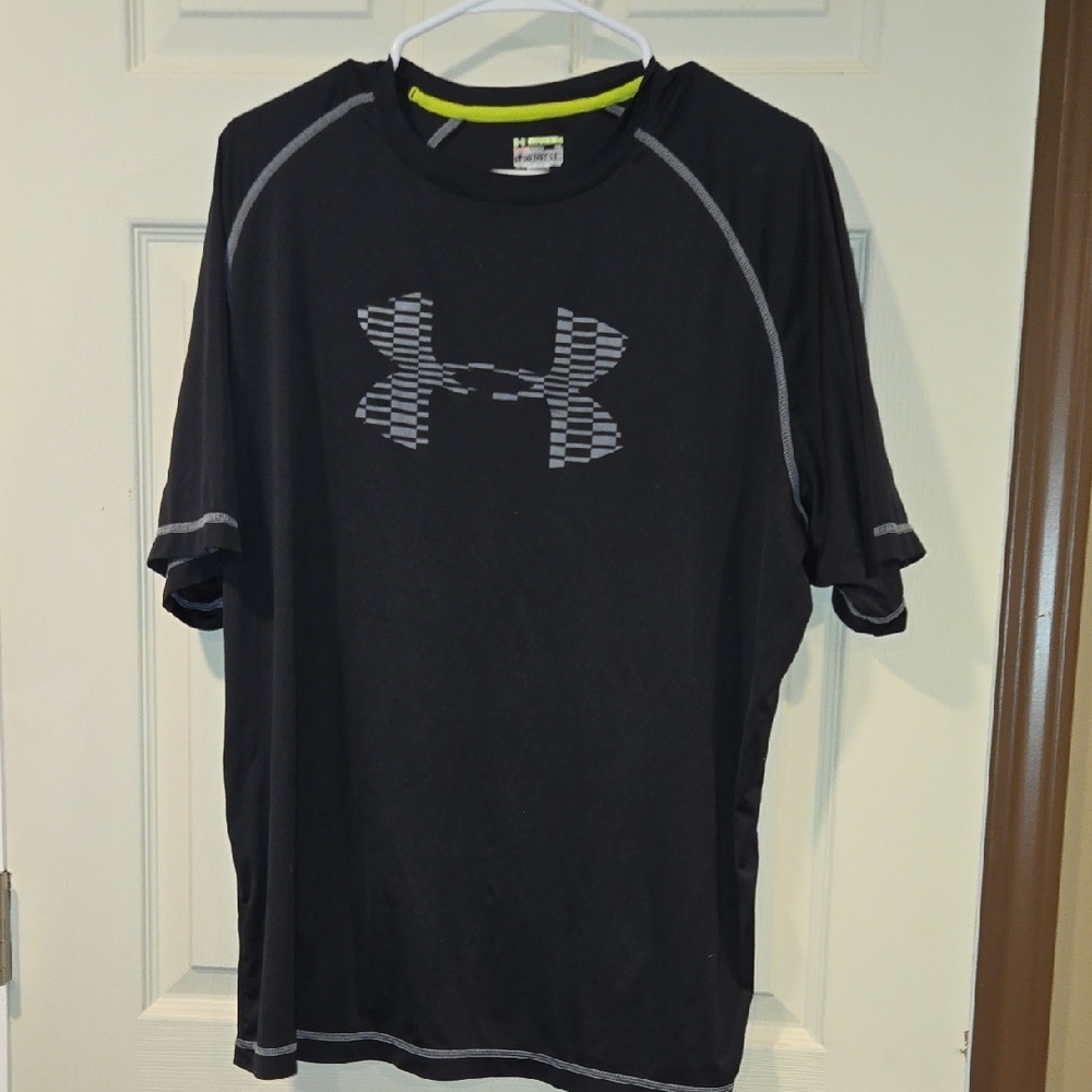 Under Armour Black Short Sleeve Performance Tee